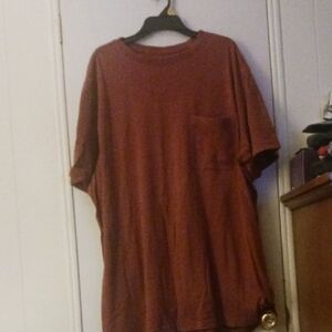 Men's Casual Red T-Shirt